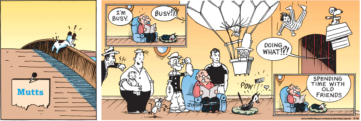 November 16 2025, Sunday Comic Strip