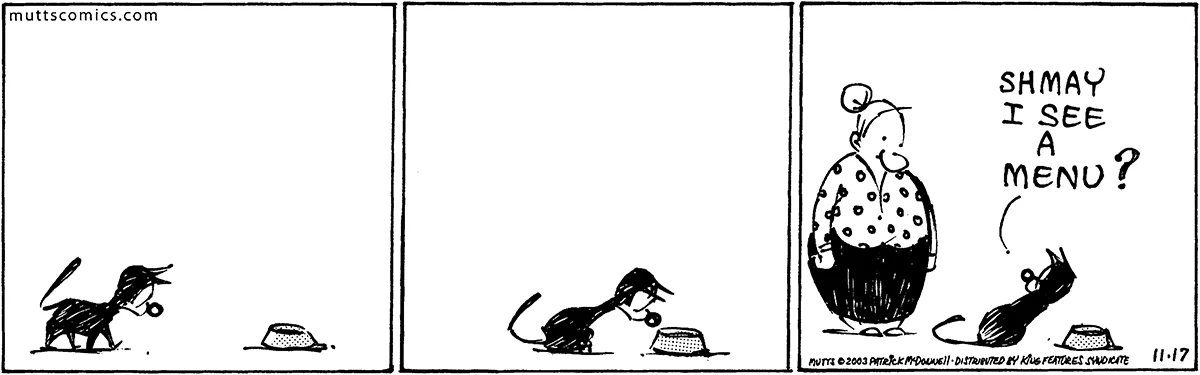 November 17 2003, Daily Comic Strip