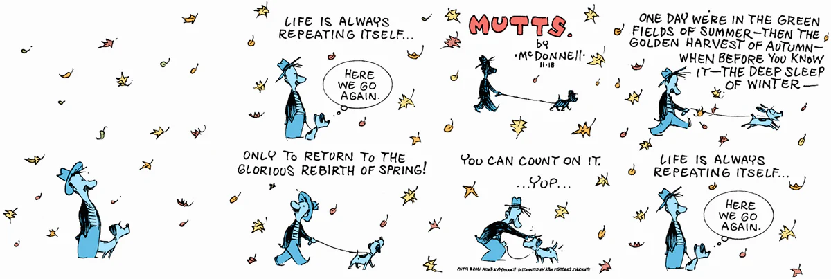 November 18 2001, Sunday Comic Strip