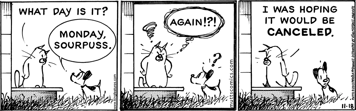November 18 2013, Daily Comic Strip