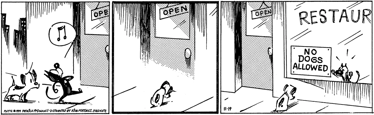 November 19 1999, Daily Comic Strip