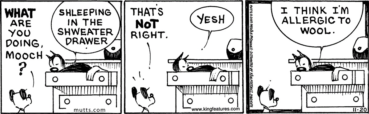 November 20 2020, Daily Comic Strip