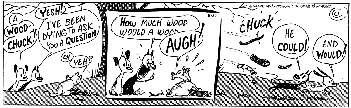 November 22 1997, Daily Comic Strip