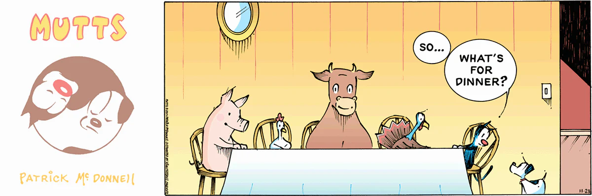November 23 2014, Sunday Comic Strip