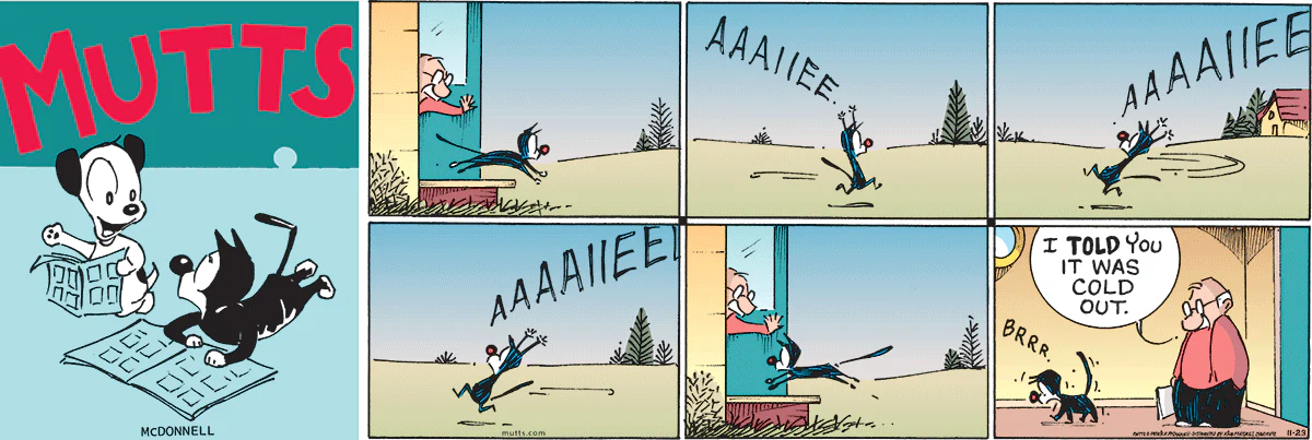 November 23 2025, Sunday Comic Strip