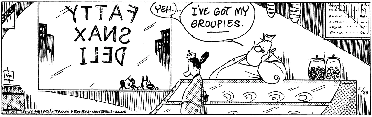 November 23 1999, Daily Comic Strip