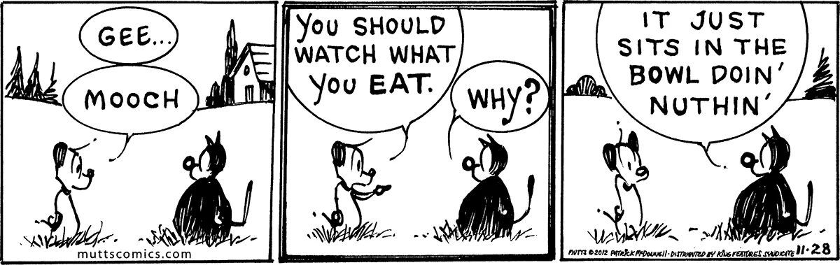 November 28 2012, Daily Comic Strip