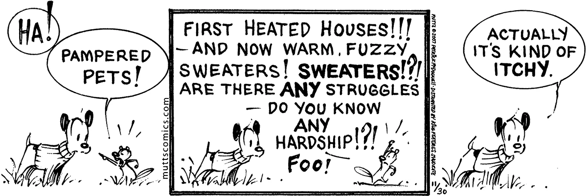 November 30 2007, Daily Comic Strip