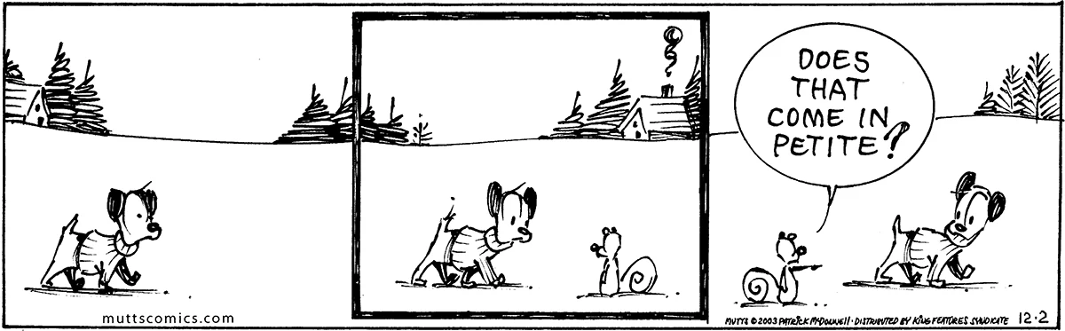 December 2 2003, Daily Comic Strip