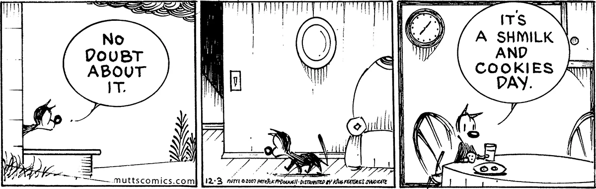 December 3 2007, Daily Comic Strip