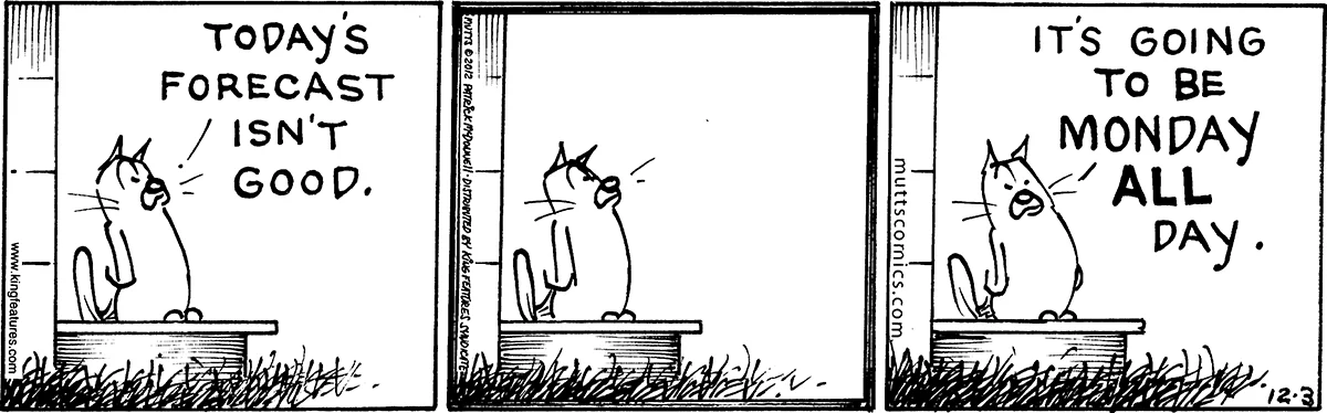 December 3 2012, Daily Comic Strip