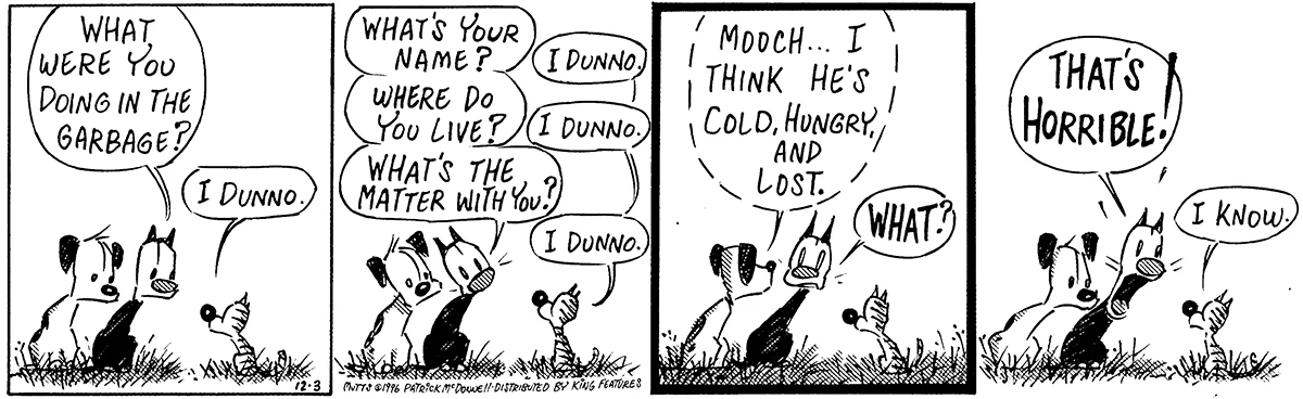 December 3 1996, Daily Comic Strip