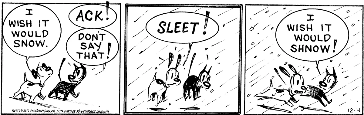 December 4 2010, Daily Comic Strip