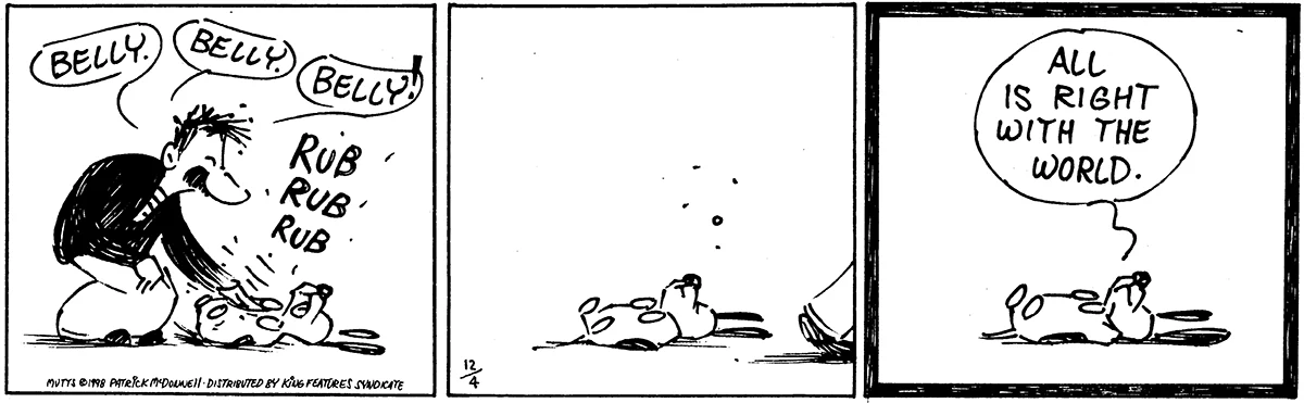 December 4 1998, Daily Comic Strip