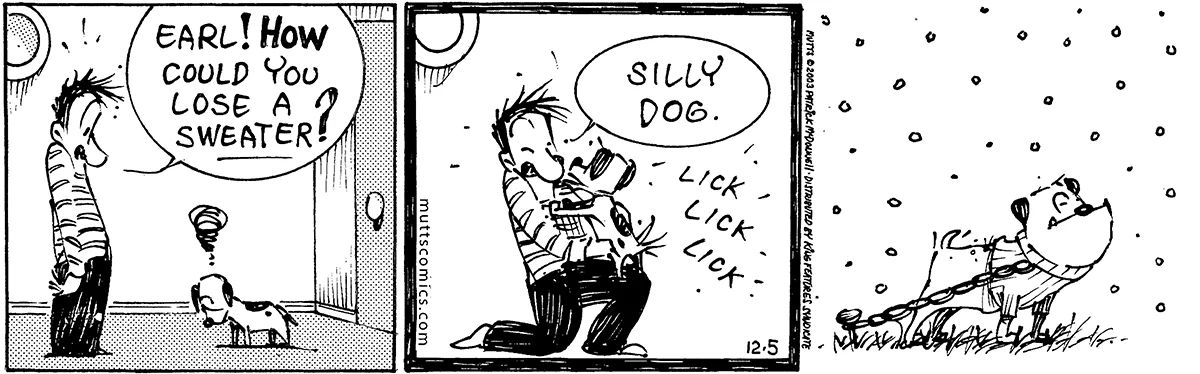 December 5 2003, Daily Comic Strip