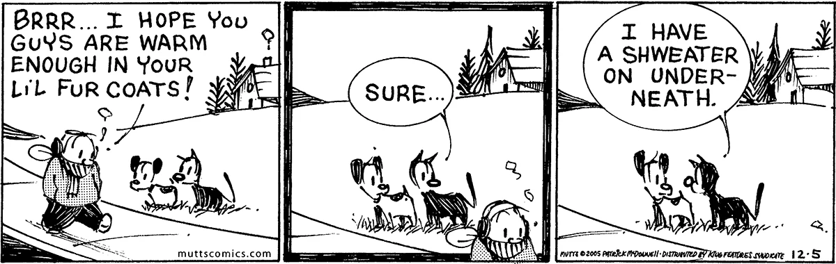 December 5 2005, Daily Comic Strip