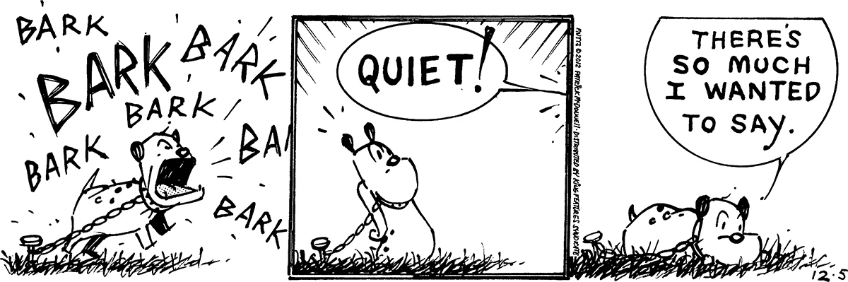 December 5 2012, Daily Comic Strip