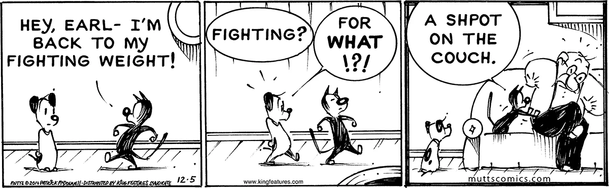 December 5 2014, Daily Comic Strip