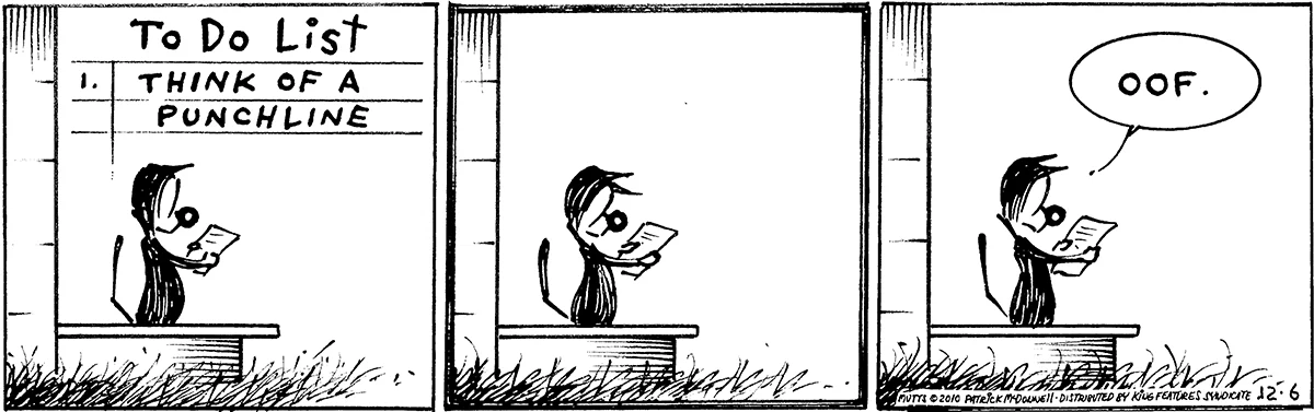 December 6 2010, Daily Comic Strip