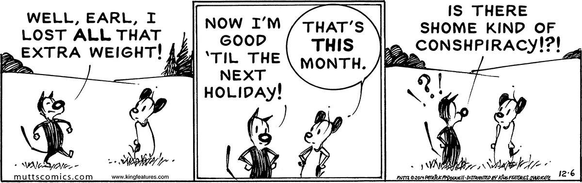 December 6 2014, Daily Comic Strip