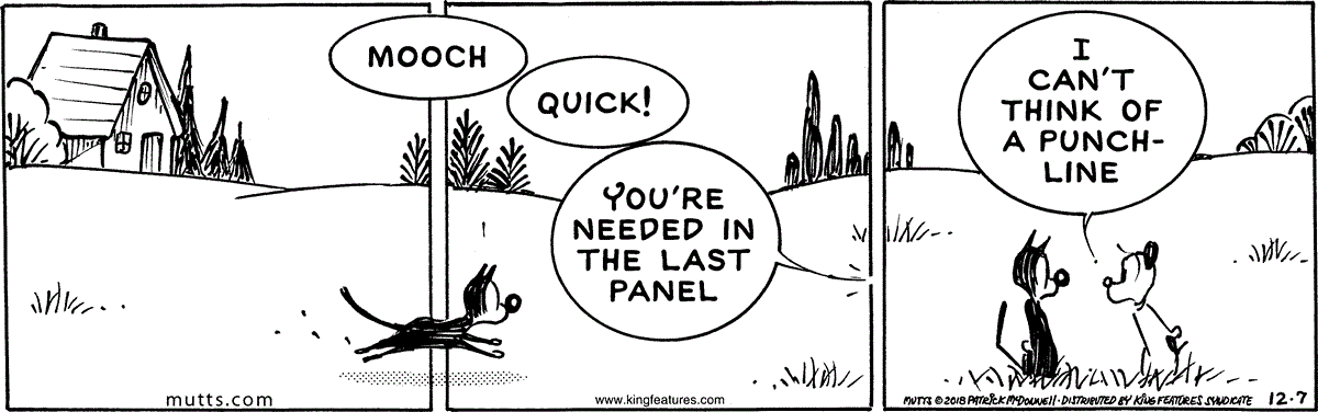 December 7 2018, Daily Comic Strip