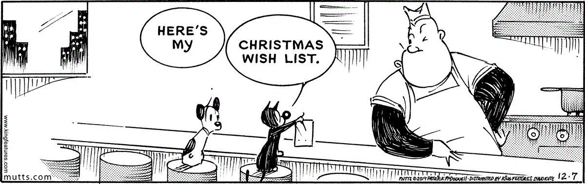 December 7 2019, Daily Comic Strip