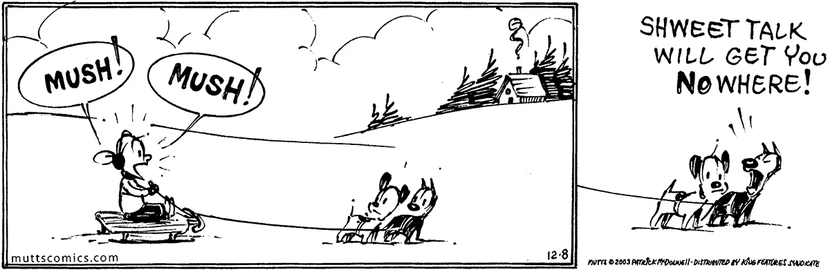 December 8 2003, Daily Comic Strip