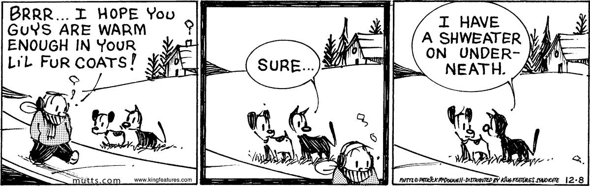 December 8 2025, Daily Comic Strip