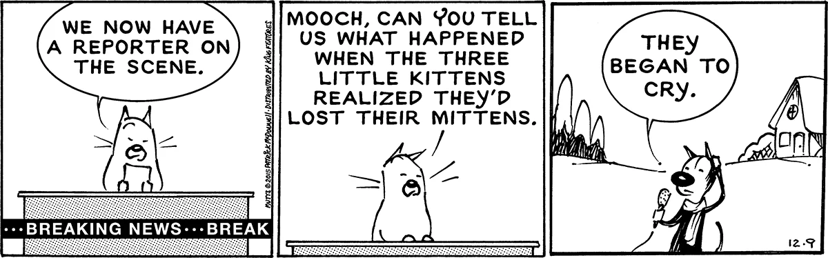 December 9 2015, Daily Comic Strip