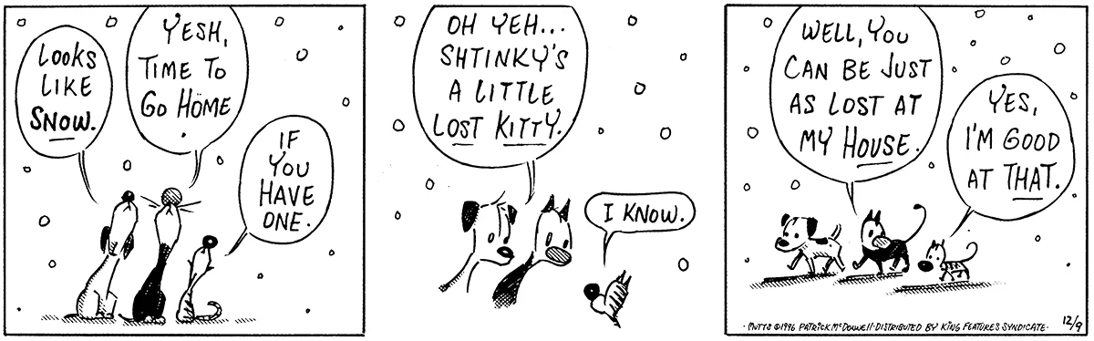 December 9 1996, Daily Comic Strip