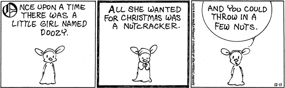 December 11 2000, Daily Comic Strip