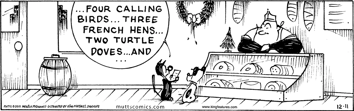 December 11 2010, Daily Comic Strip