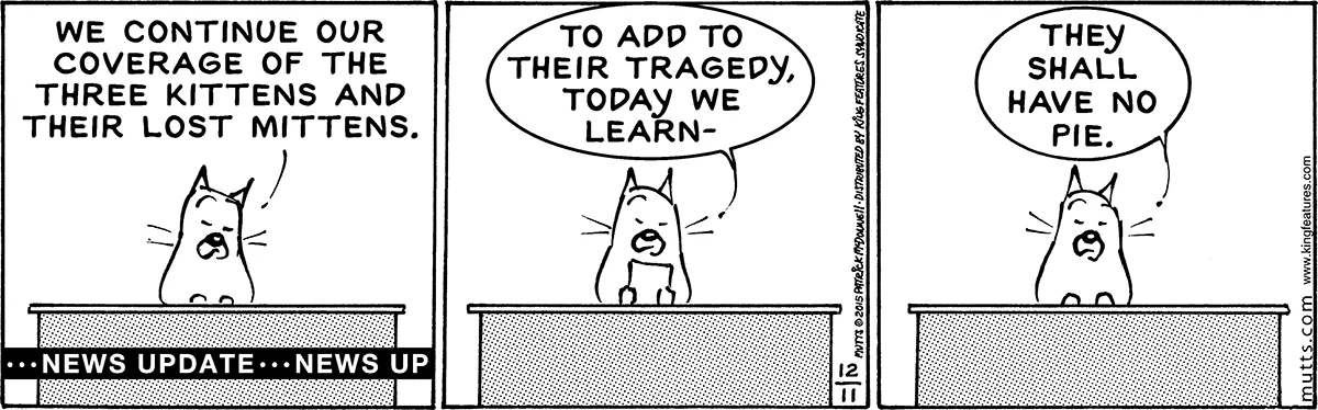 December 11 2015, Daily Comic Strip