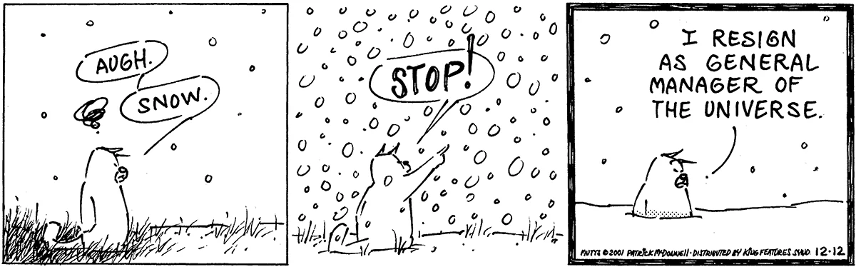 December 12 2001, Daily Comic Strip
