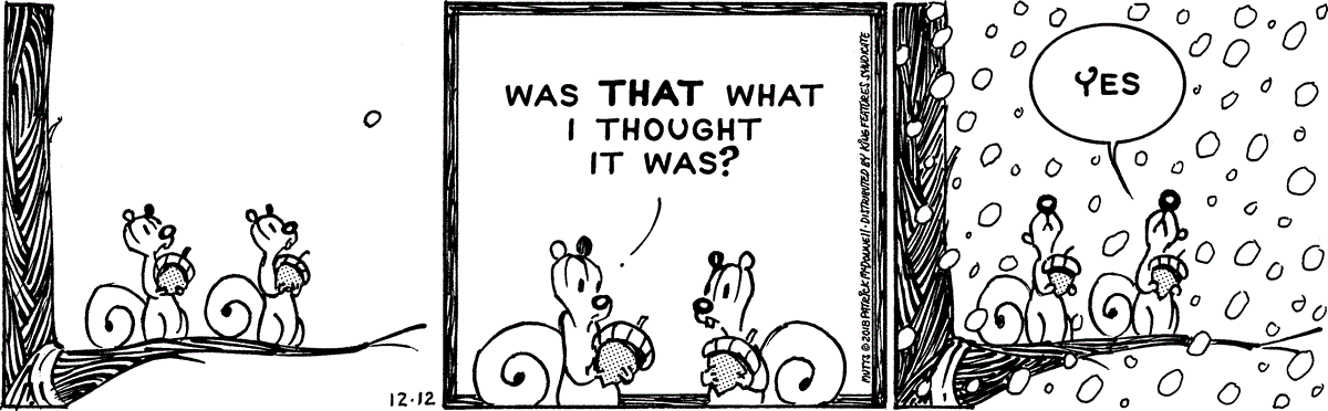 December 12 2018, Daily Comic Strip
