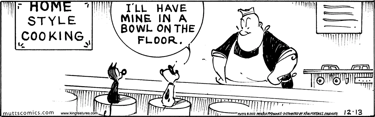 December 13 2012, Daily Comic Strip