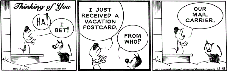 December 13 2016, Daily Comic Strip