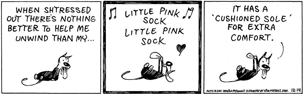 December 14 2001, Daily Comic Strip