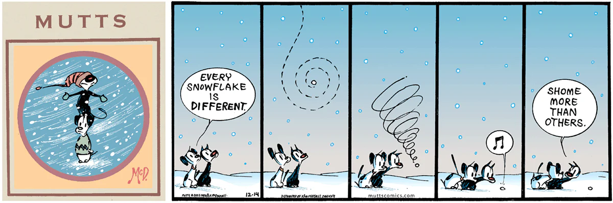 December 14 2003, Sunday Comic Strip