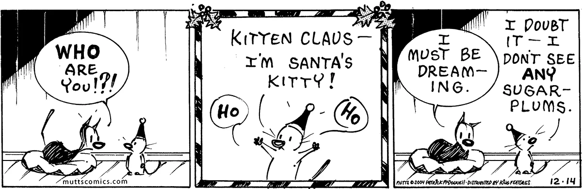 December 14 2004, Daily Comic Strip