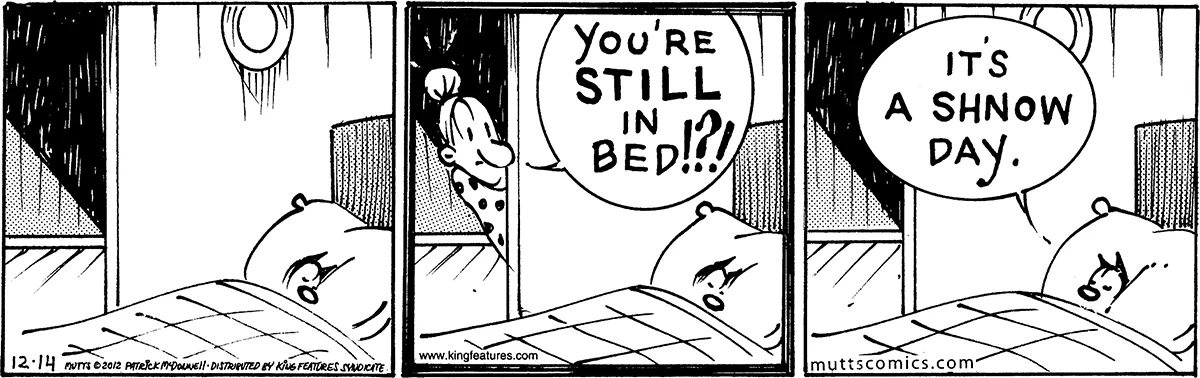 December 14 2012, Daily Comic Strip
