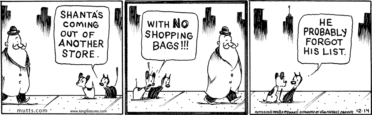 December 14 2022, Daily Comic Strip