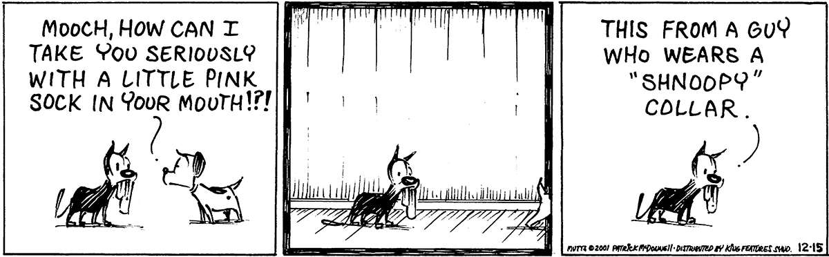 December 15 2001, Daily Comic Strip