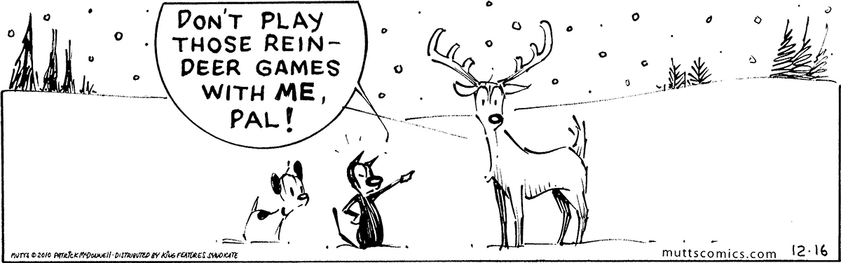 December 16 2010, Daily Comic Strip