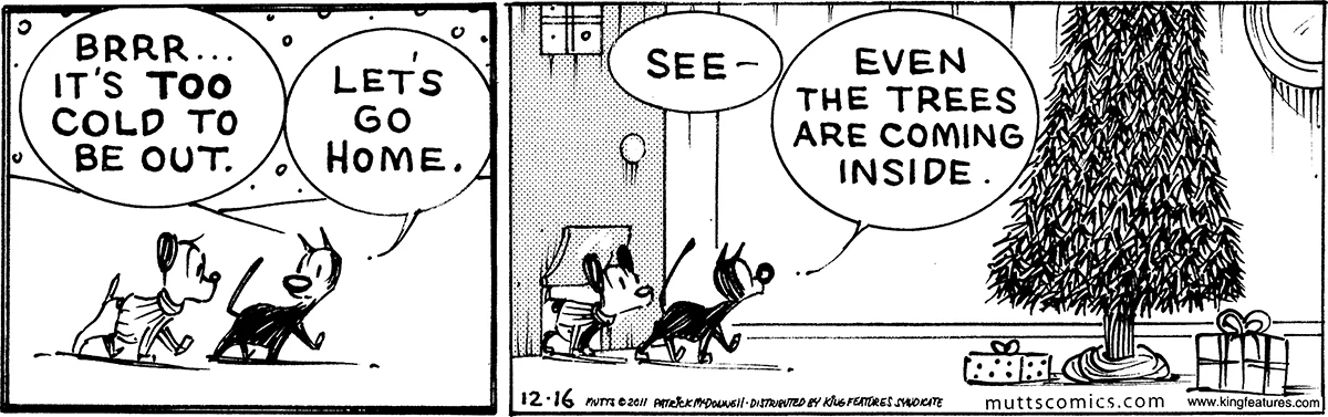 December 16 2011, Daily Comic Strip