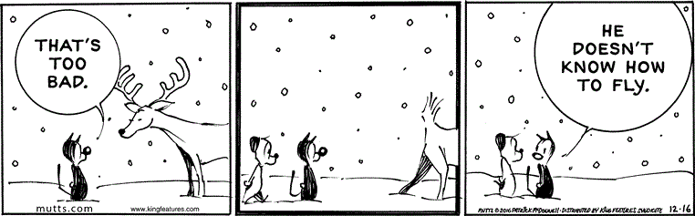 December 16 2016, Daily Comic Strip