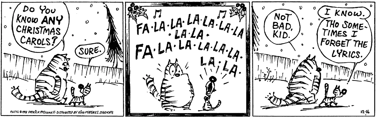 December 16 1998, Daily Comic Strip