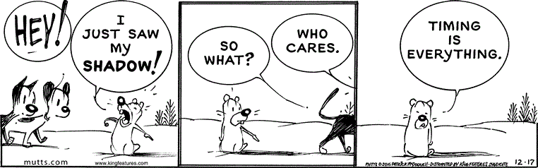 December 17 2016, Daily Comic Strip