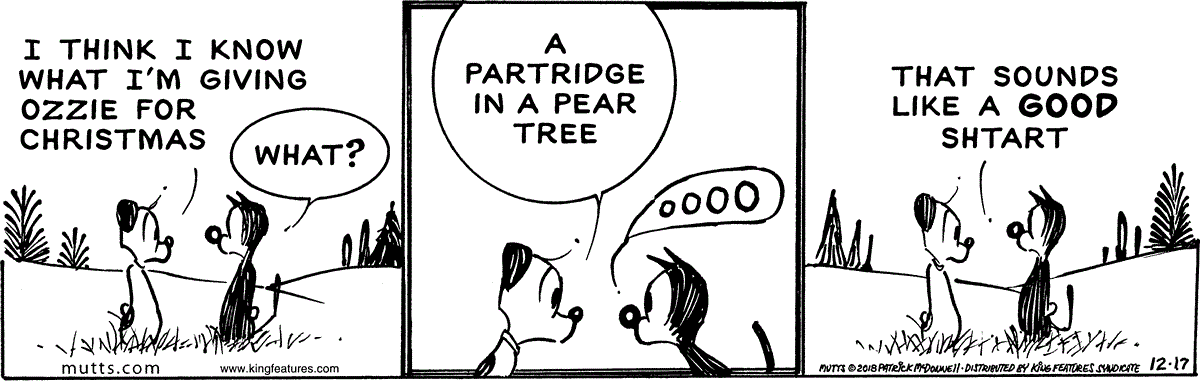 December 17 2018, Daily Comic Strip