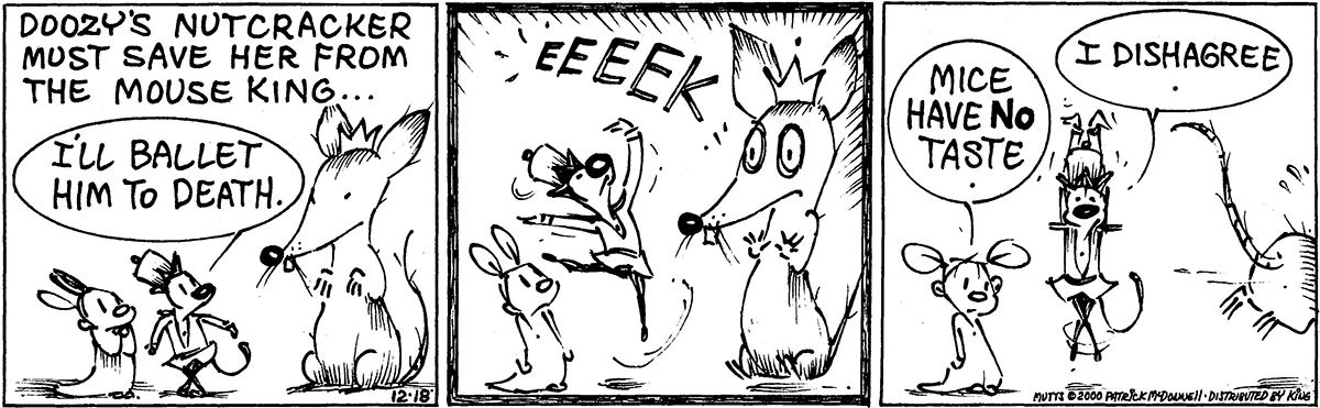 December 18 2000, Daily Comic Strip